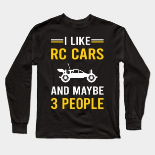 3 People RC Car Cars Long Sleeve T-Shirt